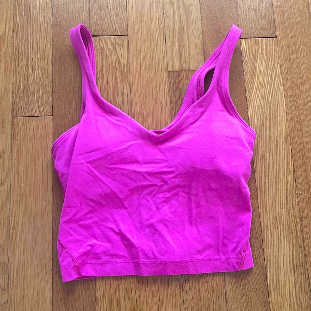 Sonic pink lululemon align tank